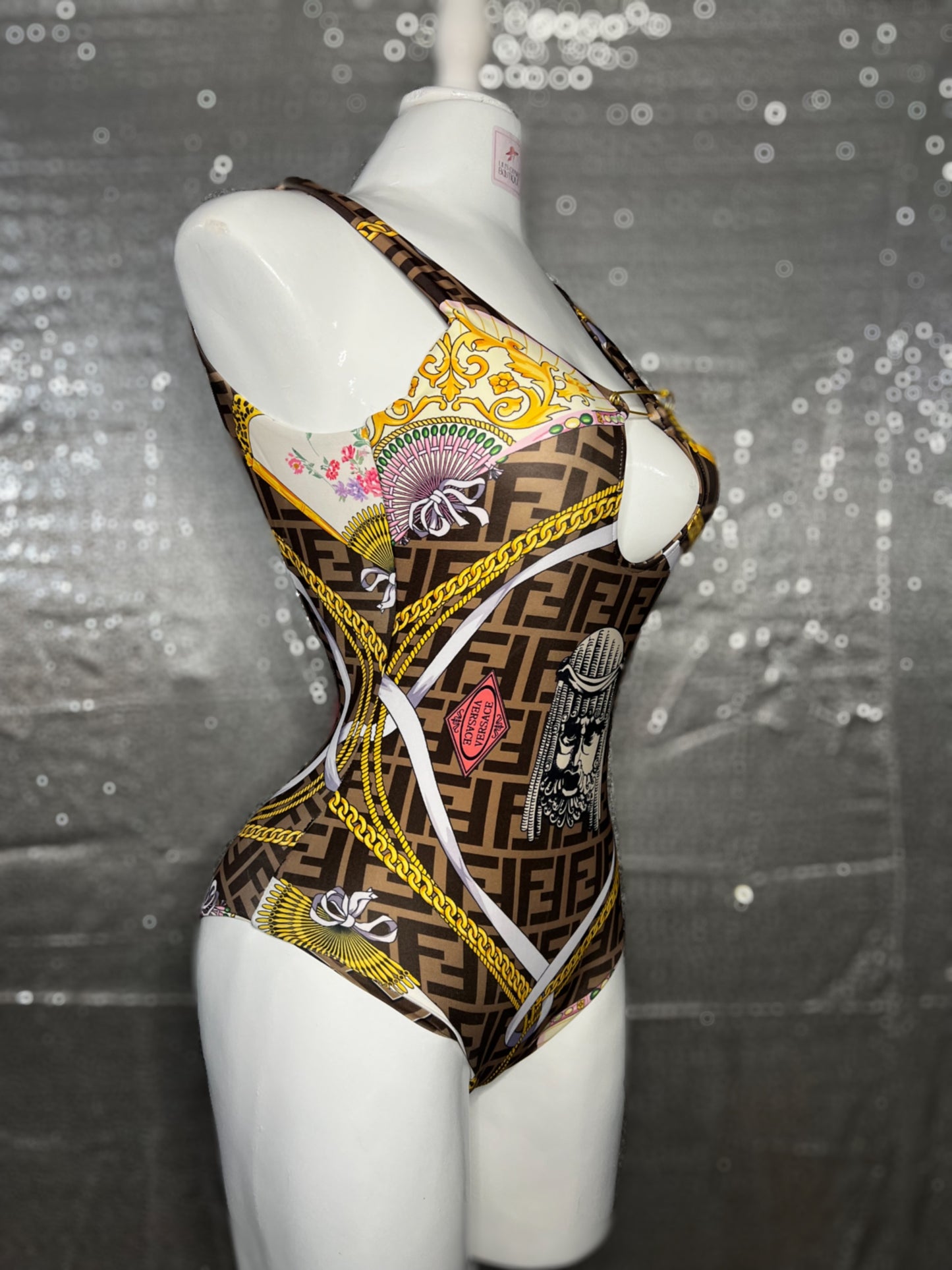 F swimsuit