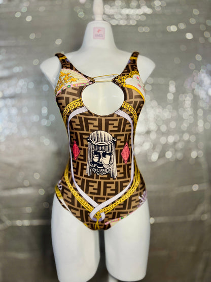 F swimsuit